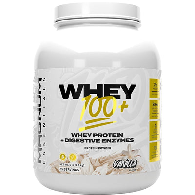 Magnum Essentials Whey 100+ (2.3kg) – 100% Original | Build Lean Muscle