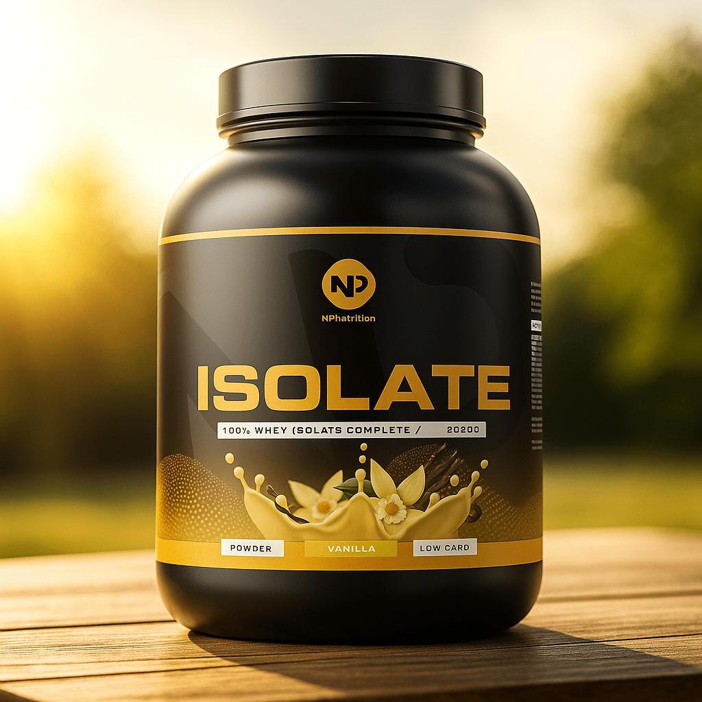 NP Nutrition 100% Whey Isolate Complete (2kg)(Original) ©